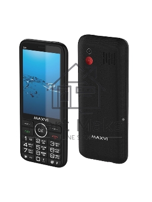 Мобильный телефон Maxvi B35 черный