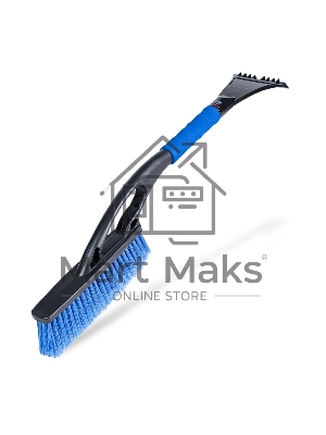 Щетка-скребок AVS WB-6311 (59 cм), мягкая ручка, распушенная щетина