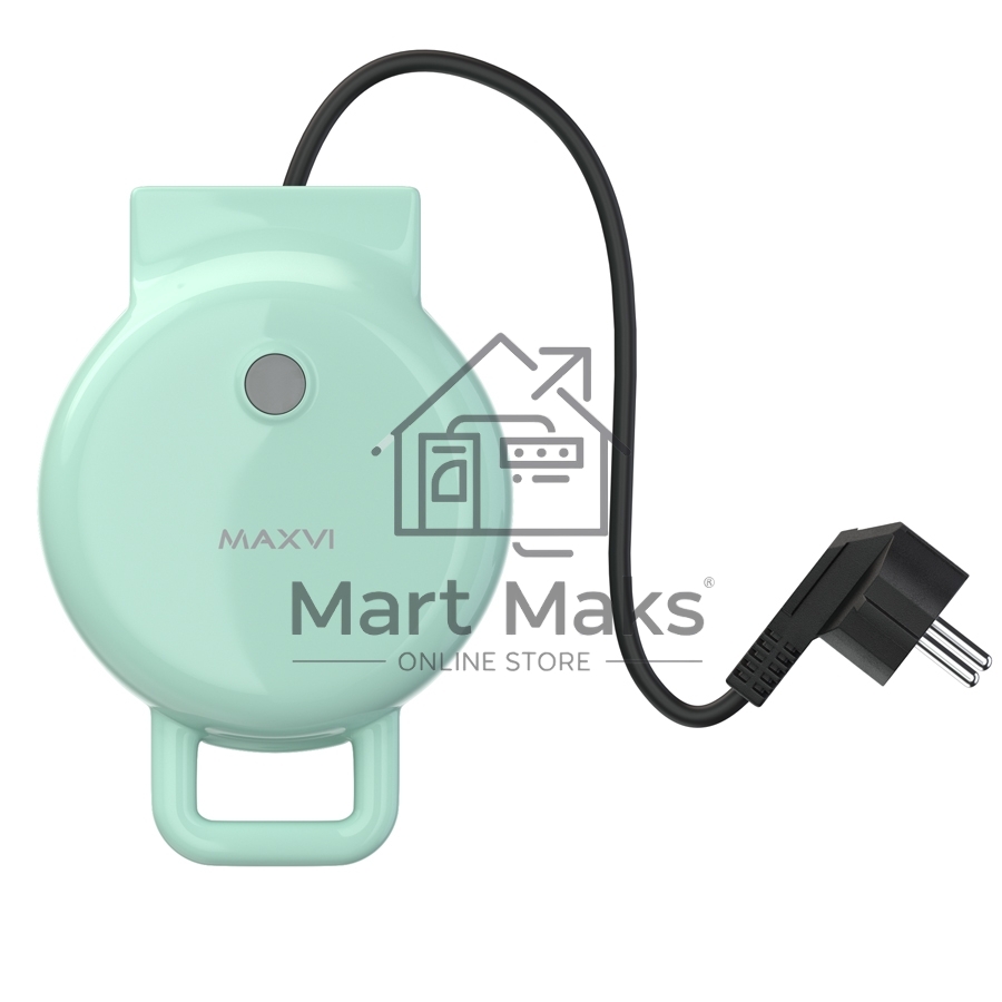 Вафельница для венских вафель MAXVI SM552P tiffany blue