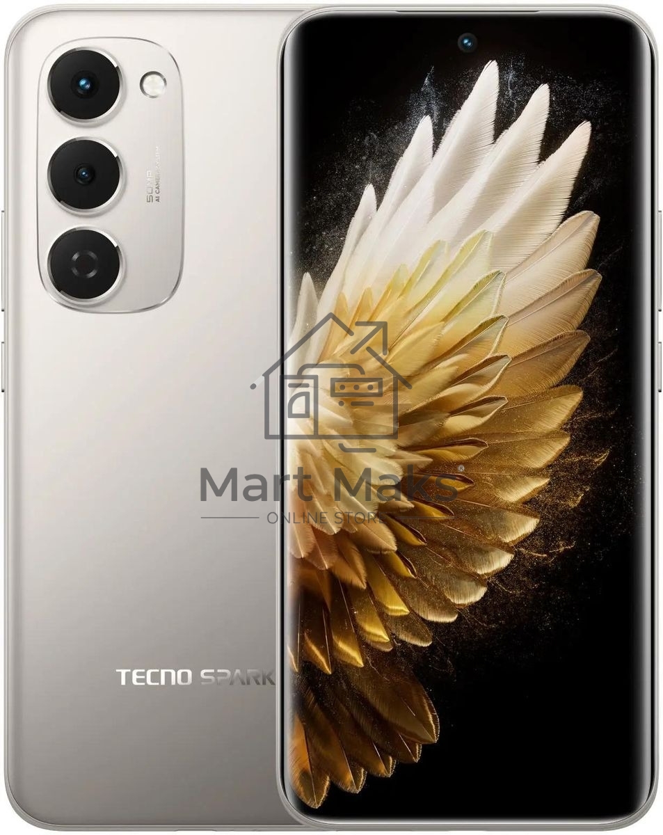Смартфон Tecno Spark 40 Pro+ 8/256Gb титан