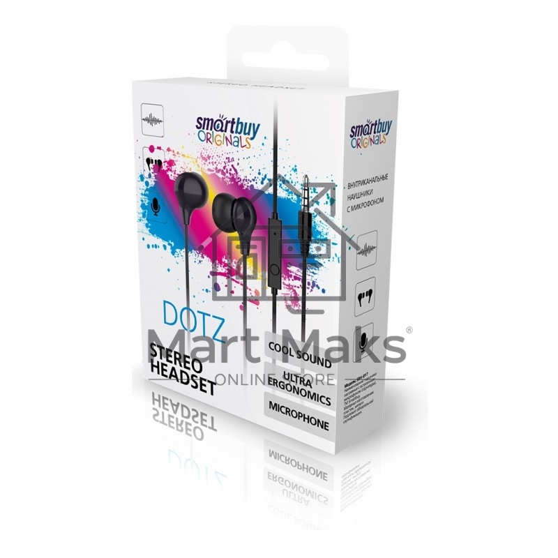 Гарнитура SMARTBUY (SBH-017) DOTZ черный