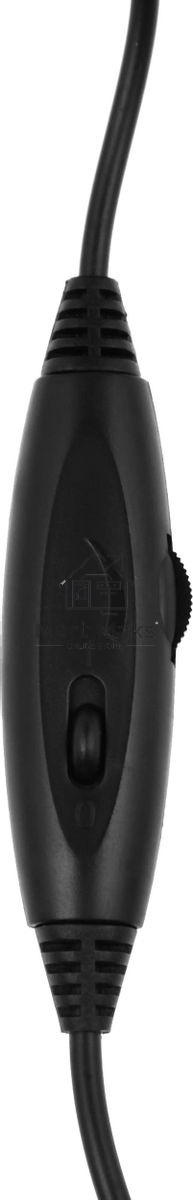 Гарнитура проводная с микрофоном A4Tech HU-50 черный 2м накладные USB оголовье