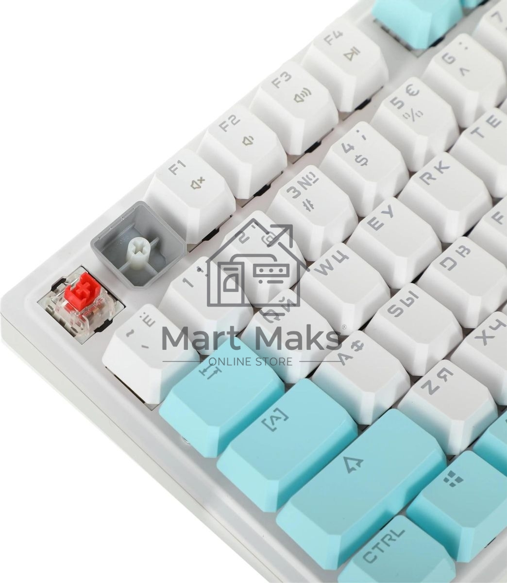 Клавиатура проводная A4Tech Bloody S510N USB белый