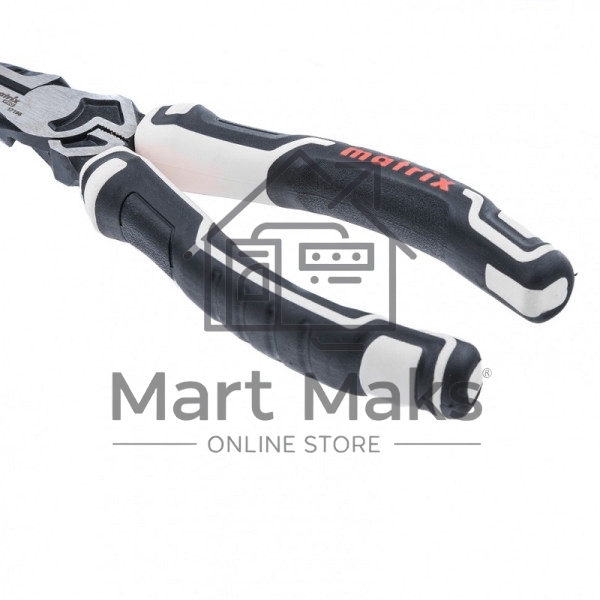 Длинногубцы прямые Matrix 17198, 205 мм, усиленная система, PRO