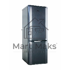 Холодильник DON R-280 G графит двухкамерный 200/90л морозилка снизу