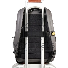 Рюкзак мужской Piquadro Wollem Rubber CA6239W129W/GRN серый/черный полиуретан