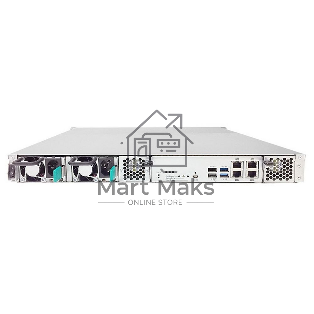Система хранения данных EonStor GSe Pro 1000 1U/4bay,Single controller 4x1G iSCSI, 2xUSB 3.0, 2x USB 2.0, 1x4GB, 2x(PSU+FAN Module), 4x drive trays (only supports SATA drives) and 1xRackmount kit (GSe Pro 1004RP-C)