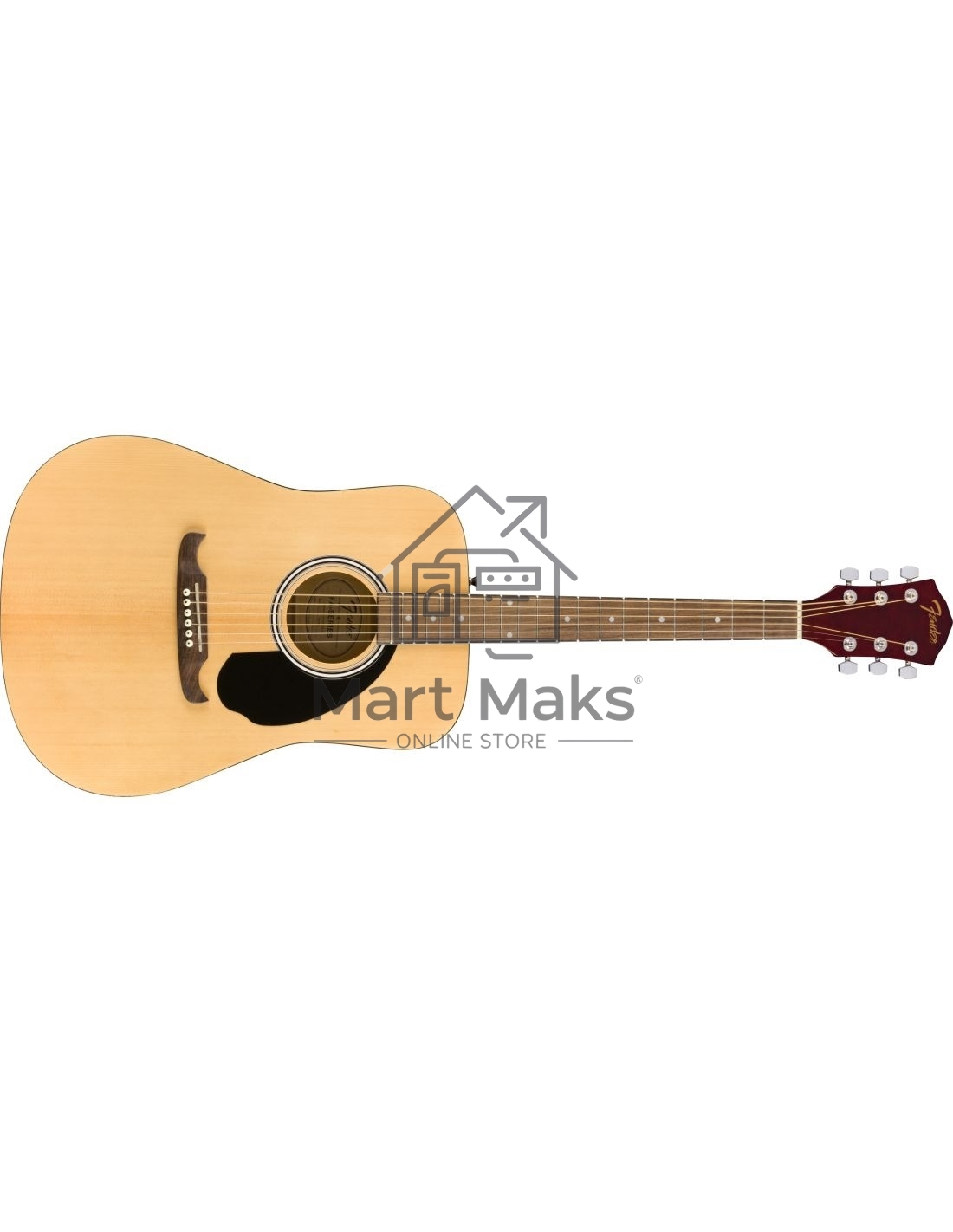 Акустическая гитара Fender FA-125 Dread W/Bag NAT WN