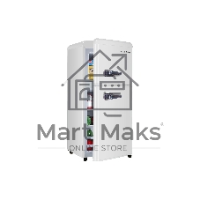 Холодильник Harper HRF-T140M белый двухкамерный 96/42л морозилка сверху