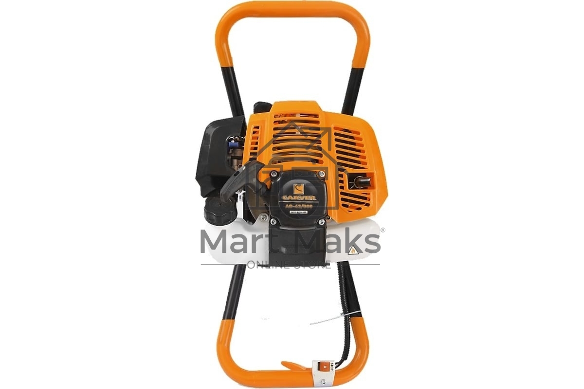 Мотобур Carver AG-43/000 бытовой 2-х такт. 1250Вт 1.7л.с. 43см3 6500об/мин (01.003.00038)