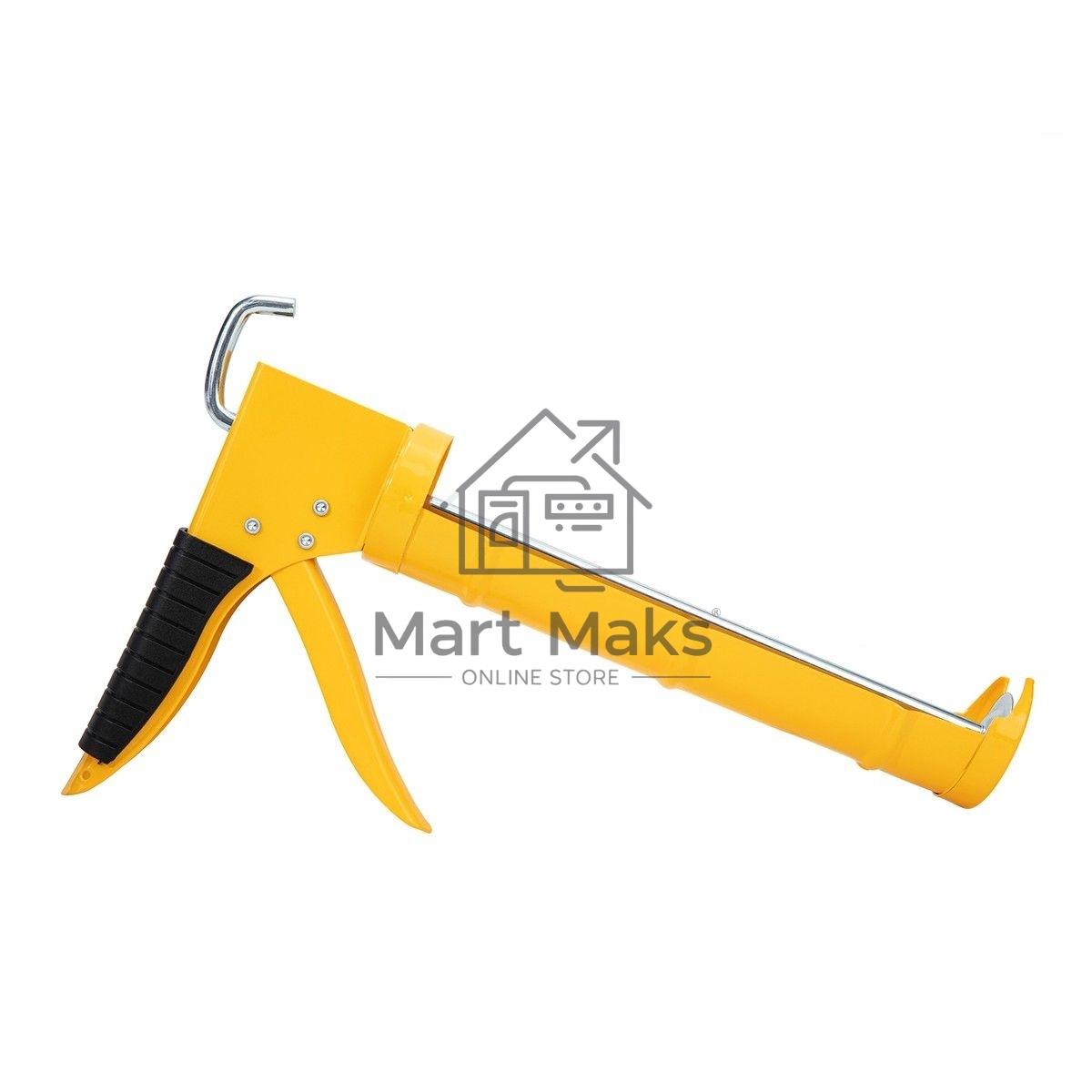 Пистолет для герметика Deli DL2350 Размер: 9 дюймов/230 мм. Сталь А3. Угол поворота 360.