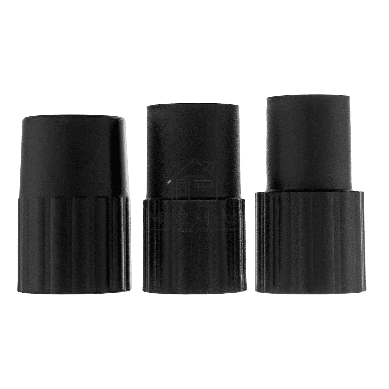 Комплект адаптеров Denzel для подключения пылесоса к электроинструменту  32-35-38 мм