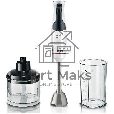 Блендер погружной Bosch MSM4W220 белый, 600 Вт, плавная регулировка, турбо