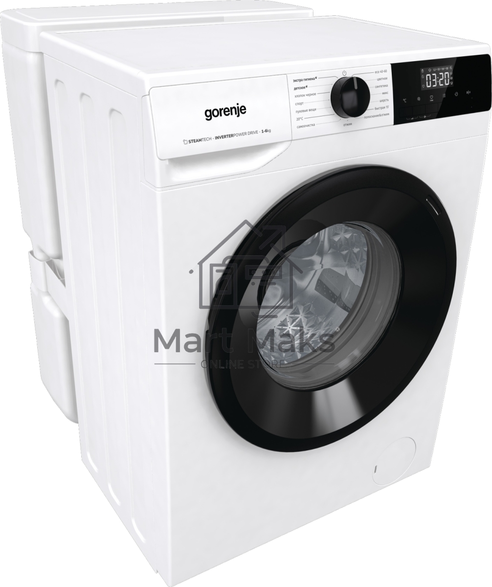 Стиральная машина Gorenje WNHPI60SCSIR белый загр. фронтальная макс.: 6 кг 1000об/мин класс: А