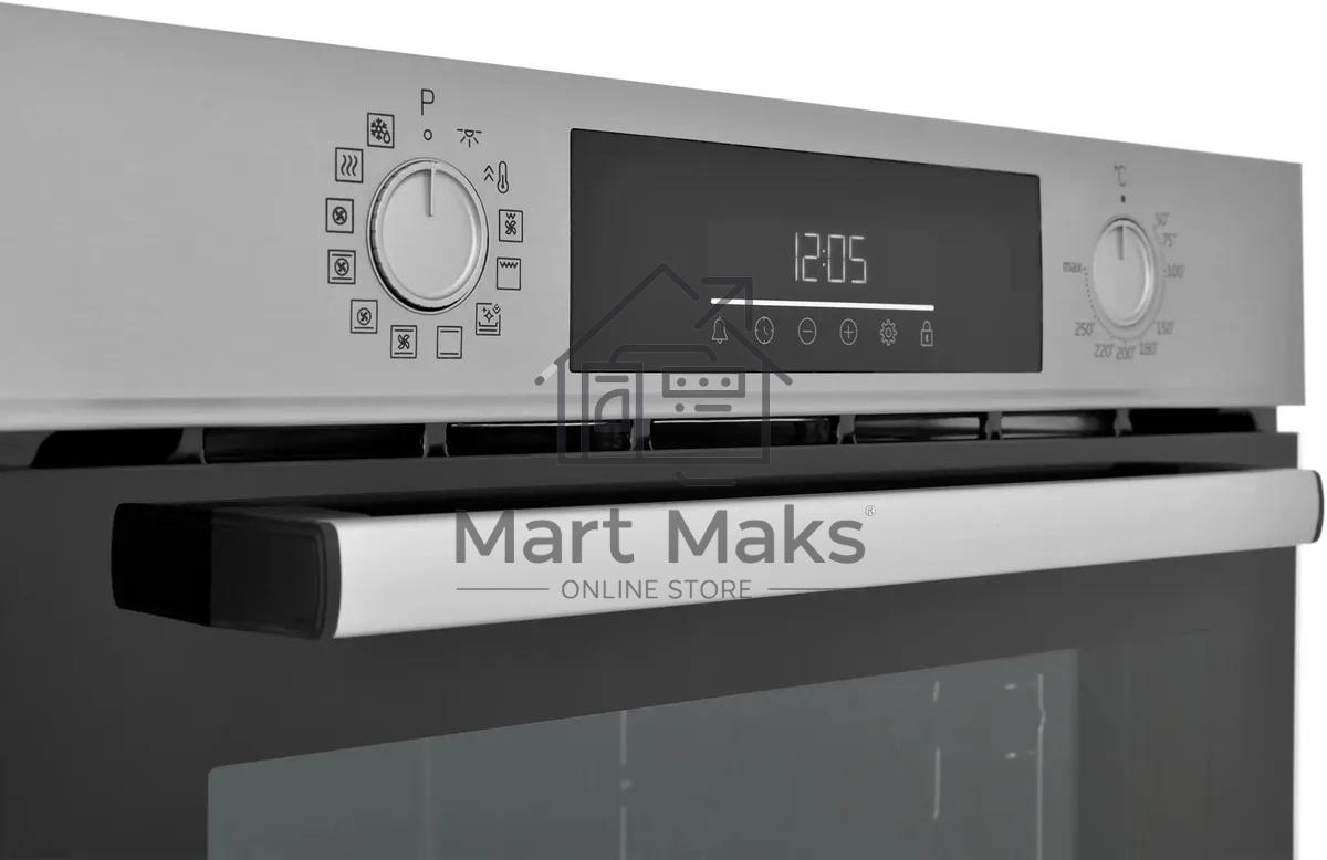 Духовой шкаф электрический Beko BBIM12301X нержавеющая сталь/черный