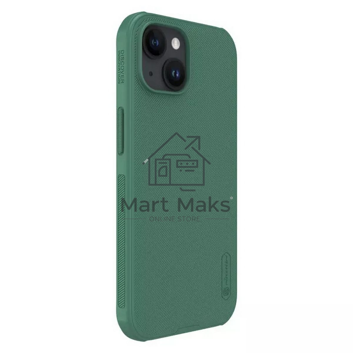 Чехол Super Frosted Shield Pro Magnetic Case, темно-зеленый, (AP IP15)