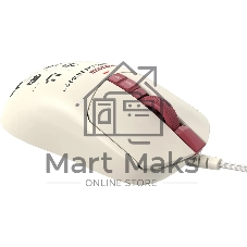 Мышь проводная A4Tech Bloody W72 Ultra Pixels Red рисунок/бежевый/красный, 20000 dpi, USB, кнопки - 7