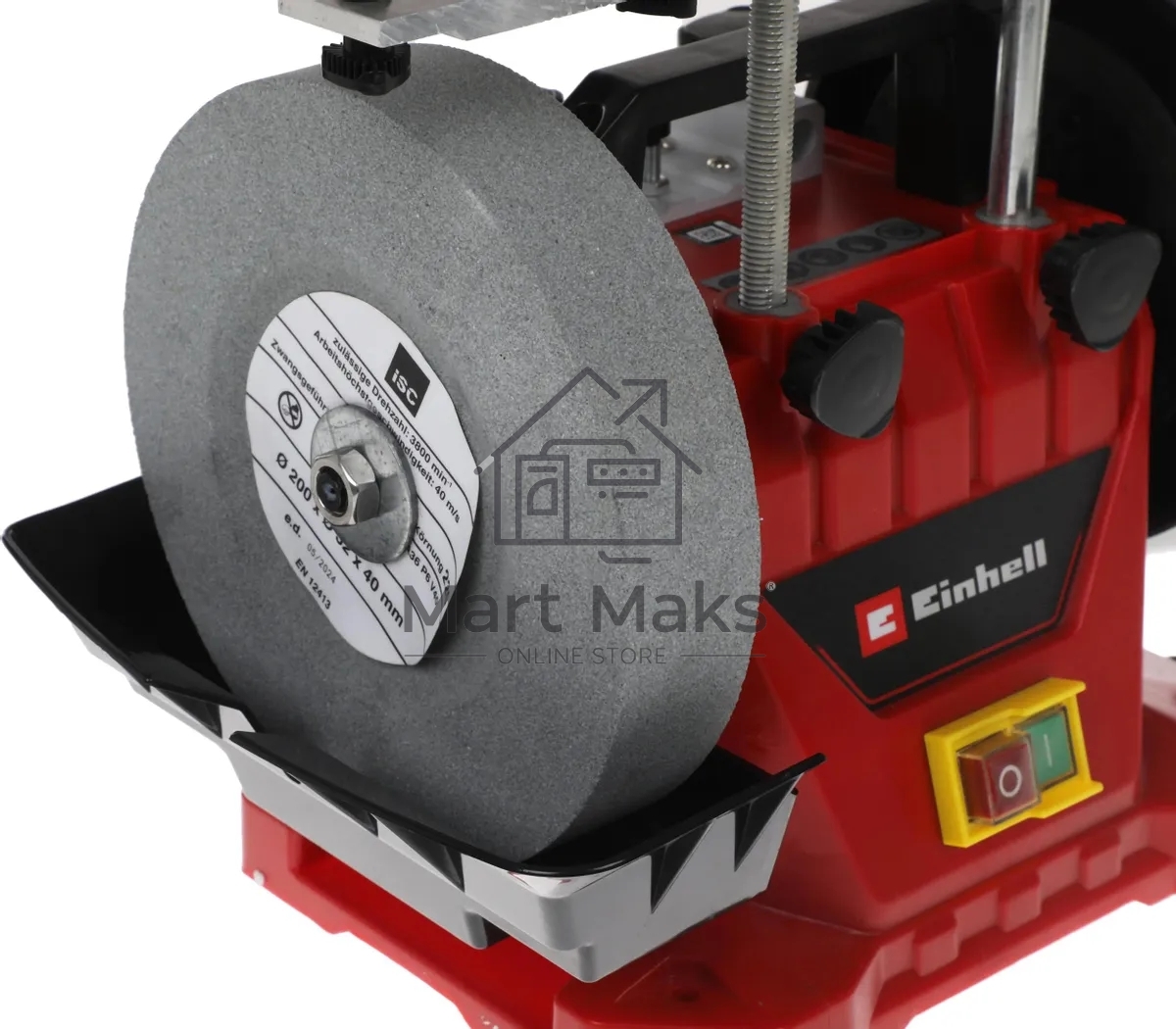 Электроточило Einhell TC-WG 200 125Вт 110об/мин d=180мм t=30мм