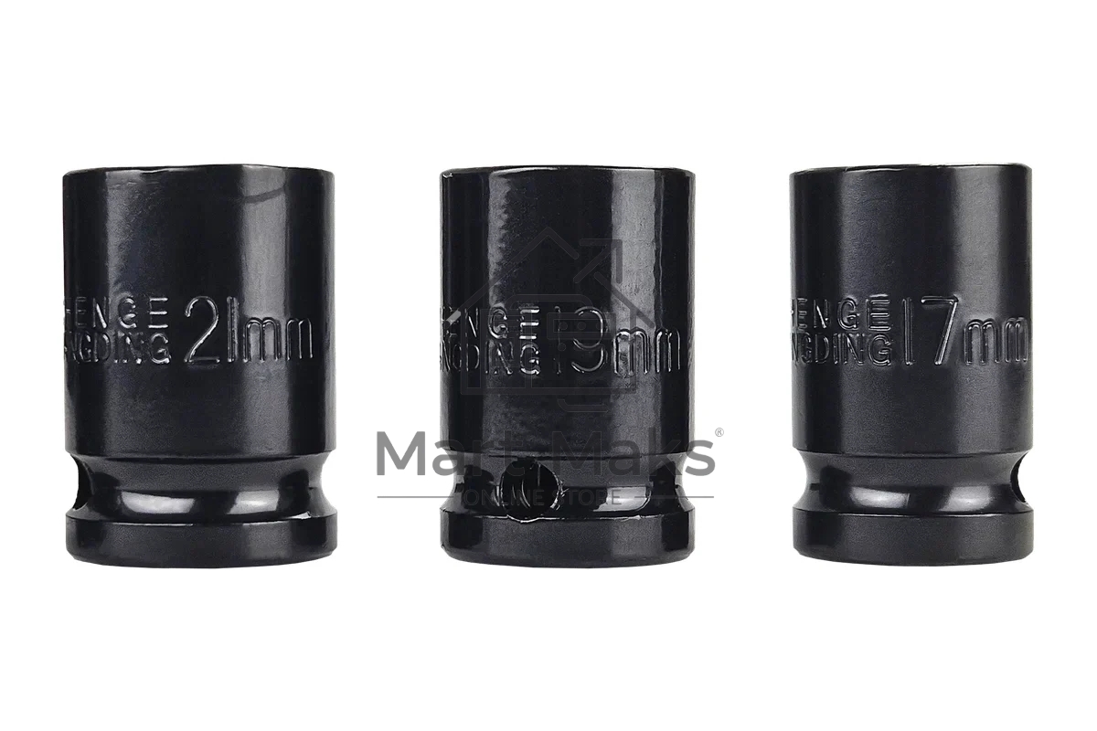 Аккумуляторный бесщеточный ударный гайковерт ProfiPower BL-163 (16В, 260Нм, Li-ion 2шт, 2.0А·ч, ударные головки 17,19,21, З/У,в кейсе)