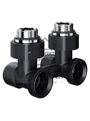 Узел нижнего подключения Royal Thermo Design угловой 1/2