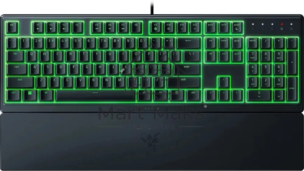 Клавиатура Razer Ornata V3 X проводная, USB Type-A, чёрный