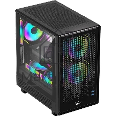Компьютерный корпус Aerocool/Formula Air Mesh G2 черный без БП mATX 3x120мм 2xUSB 3.0 audio