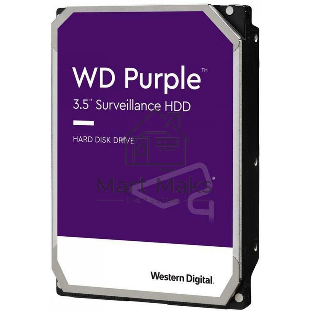 Жесткий диск HDD Western Digital Surveillance Purple Pro8TB 7200rpm SATA-III 256Mb 3.5