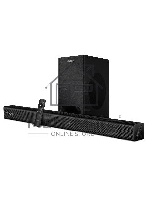 Саундбар SVEN SB-2400DD черный (Dolby Digital Plus, 2х80 + 240 Вт, Bluetooth, ПДУ, USB)