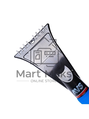 Щетка-скребок AVS WB-6311 (59 cм), мягкая ручка, распушенная щетина