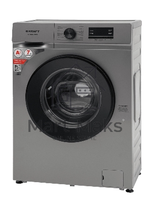 Стиральная машина KRAFT KF-MBDS7109G серый, загрузка фронтальная 7 кг, 1000 об/мин, класс: А+++