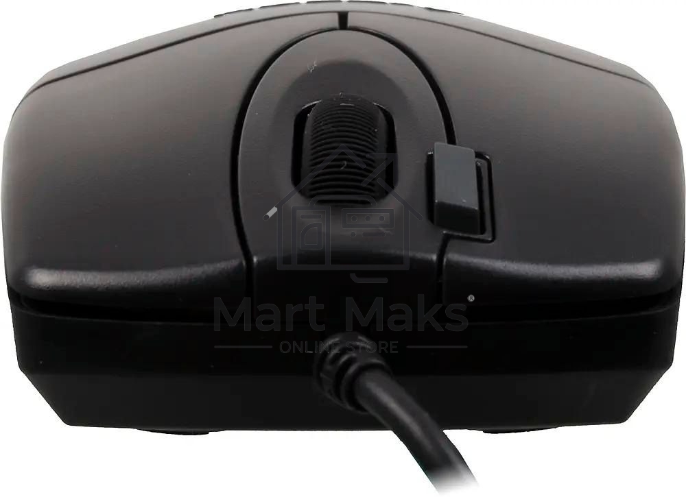 Мышь проводная A4Tech OP-620D черный, 1000 dpi, USB, кнопки - 4