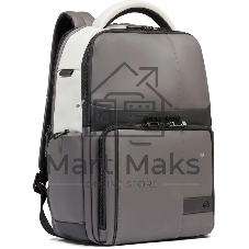 Рюкзак мужской Piquadro Wollem Rubber CA6239W129W/GRN серый/черный полиуретан