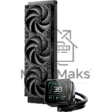 Система водяного охлаждения Deepcool Spartacus 360 ARGB Soc-AM5/AM4/1200/1700/1851 черный 4-pin 32.23dB Al LCD 2073gr Ret (R-SPT360-BKDSMP-G-1)