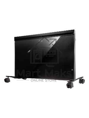 Конвективно-инфракрасный обогреватель Ballu Plaza Solar BIHP/S-1300 черный, 1300 Вт, 15 м2, термостат, дисплей