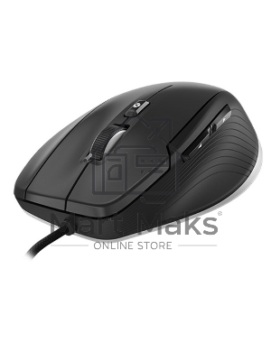 Мышь проводная 3DConnexion CadMouse Compact (3DX-700081) черный, 7200 dpi, USB Type-A, кнопки - 7