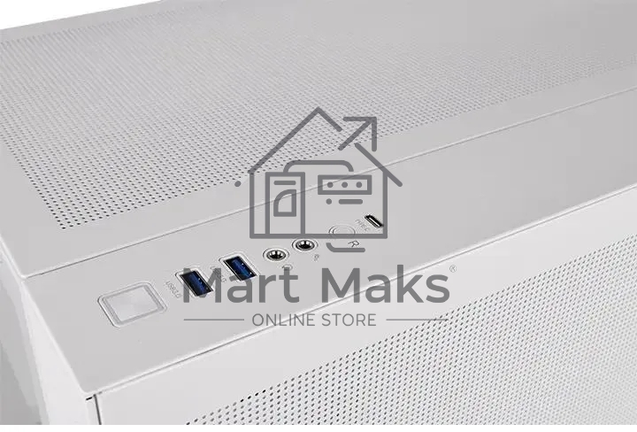 Компьютерный корпус Thermaltake View 380 TG ARGB белый без БП ATX 6x120мм 2x140мм 1x200мм 2xUSB 3.0 audio bott PSU