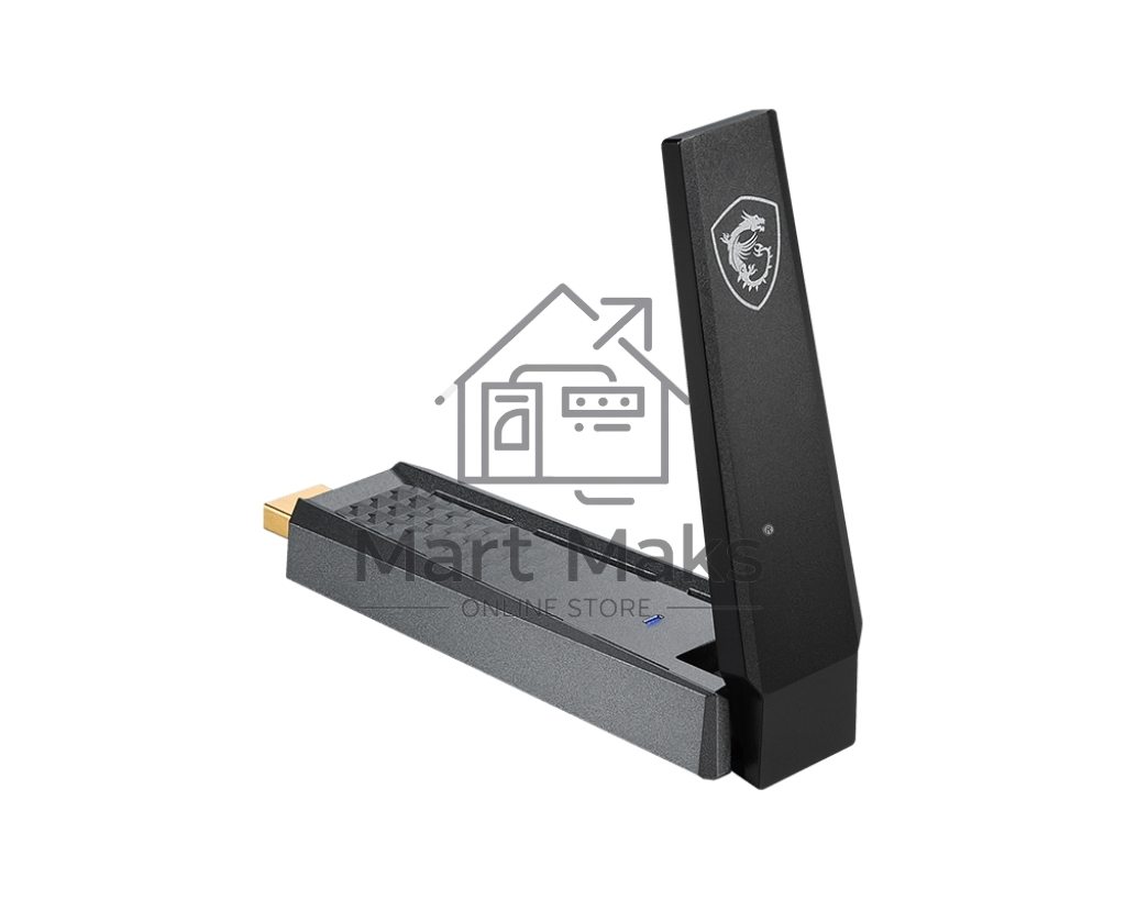 Беспроводной роутер MSI Сетевая карта 574 Мбит/с Wi-Fi 5 Wi-Fi 6 IEEE 802.11a IEEE 802.11b IEEE 802.11g IEEE 802.11n Наличие USB 3.0 USB 3.2 AX1800