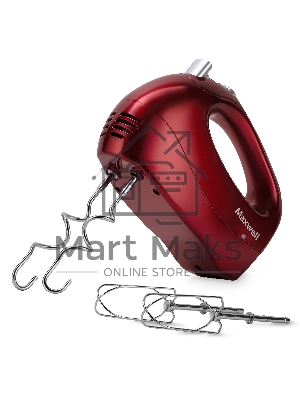 Миксер Maxwell MW-1357 (R), красный