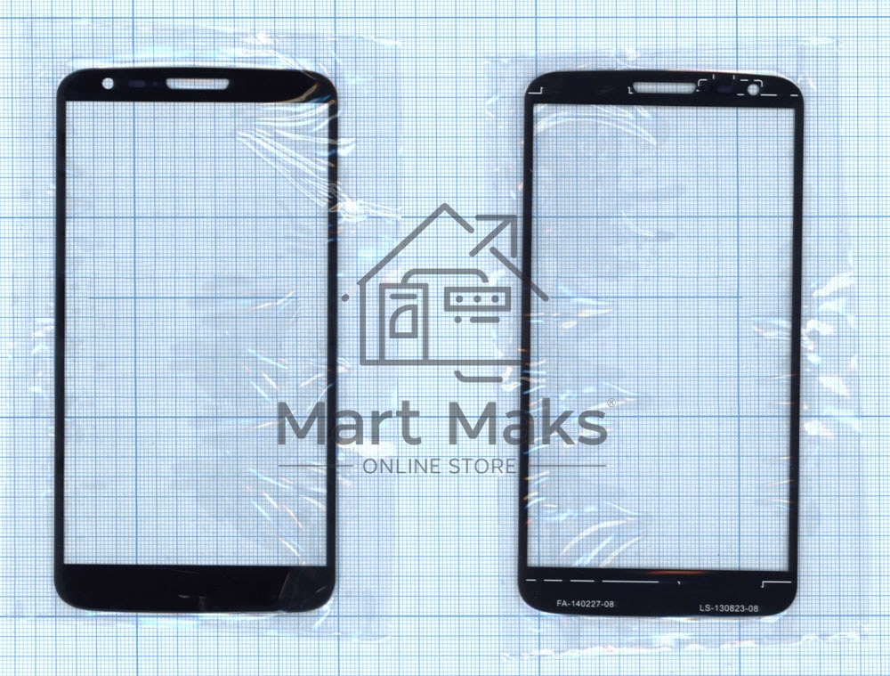Стекло для LG G2 D802 черное