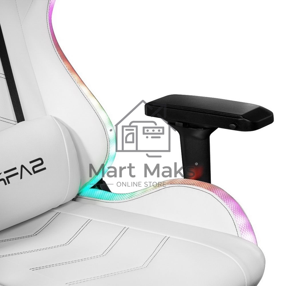 Кресло игровое компьютерное KFA2 Gaming Chair 01 RGB SE белый