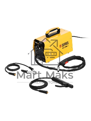 Аппарат инверторный полуавтоматической сварки Denzel Mini MIG-135, 130 А, ПВ 60%