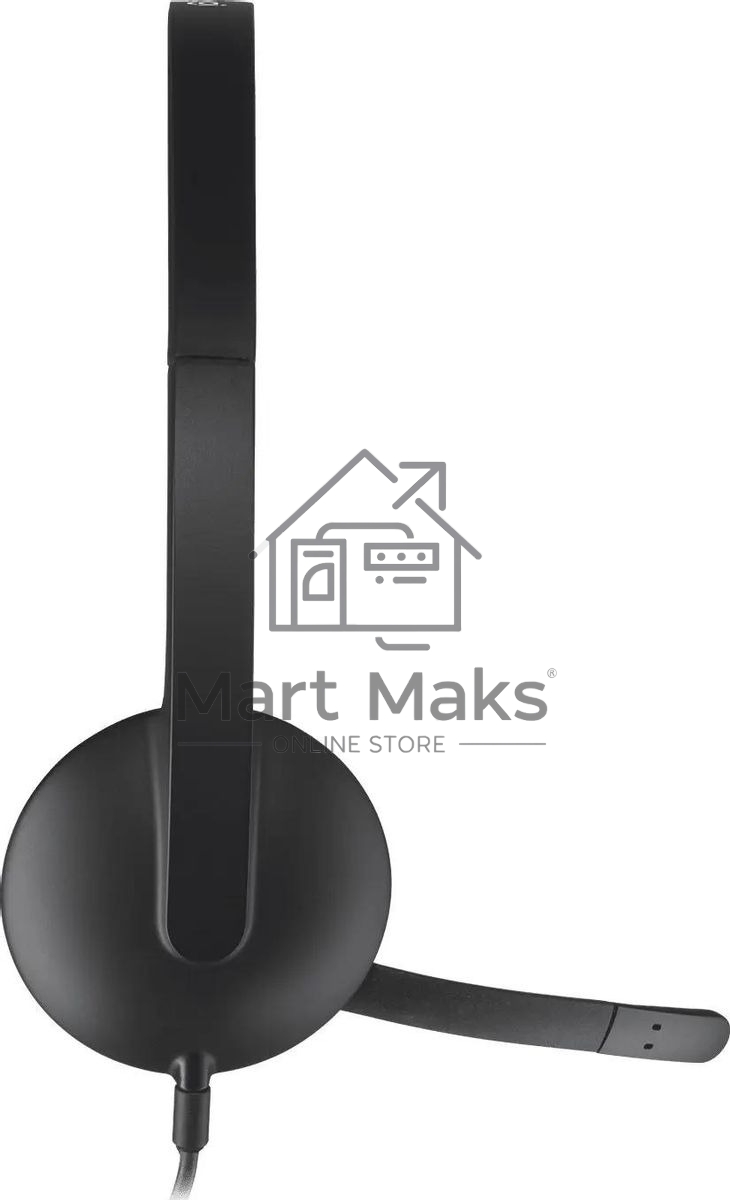 Гарнитура проводная Logitech Headset H340 USB graphite