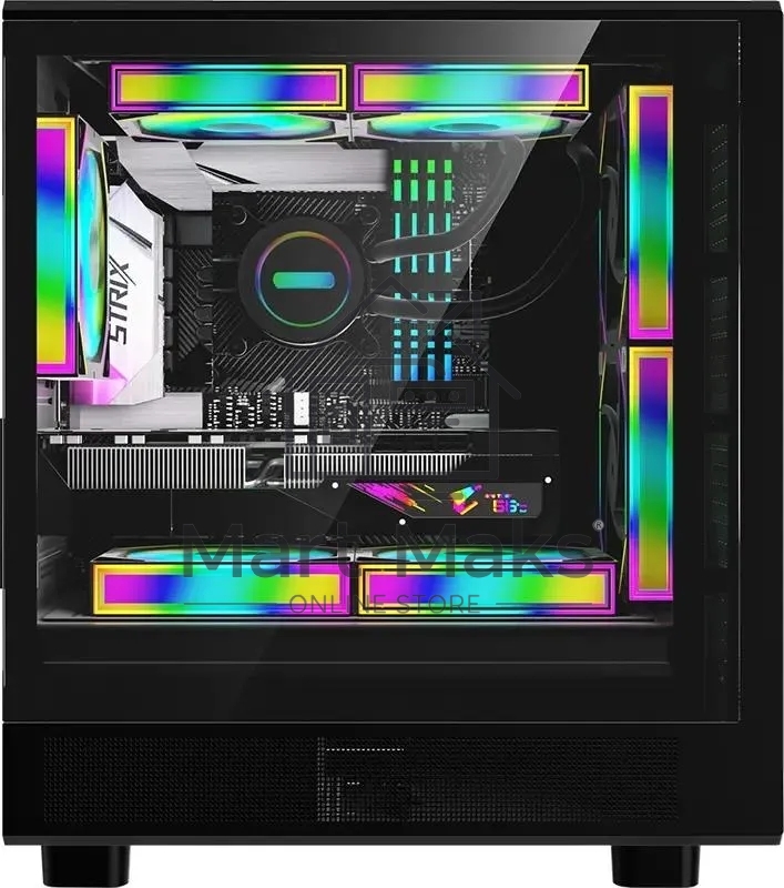 Компьютерный корпус Aerocool / Formula Air Mesh G2 черный без БП mATX 3x120mm 2xUSB3.0 audio