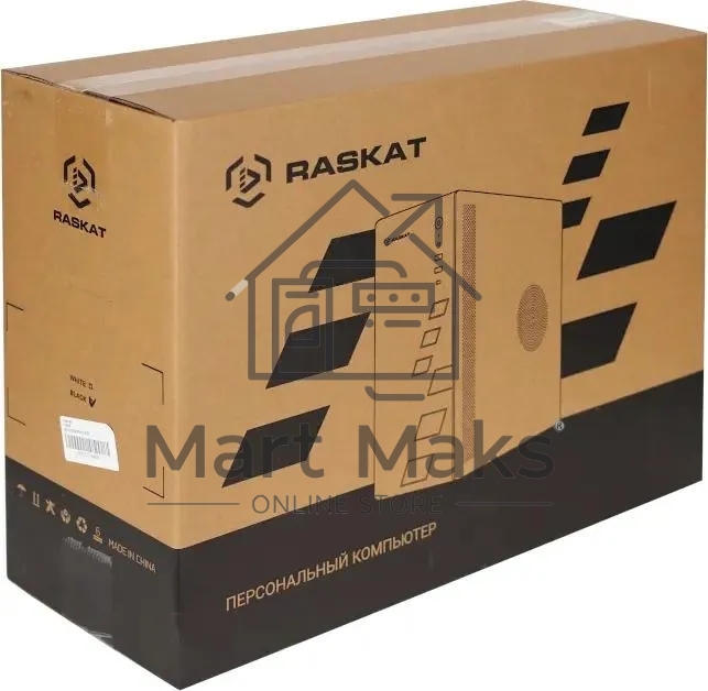 Компьютер Raskat Standart 500 (Intel Core i5 10400, RAM 8Gb, SSD 240Gb, no OS, kb+ms, black)