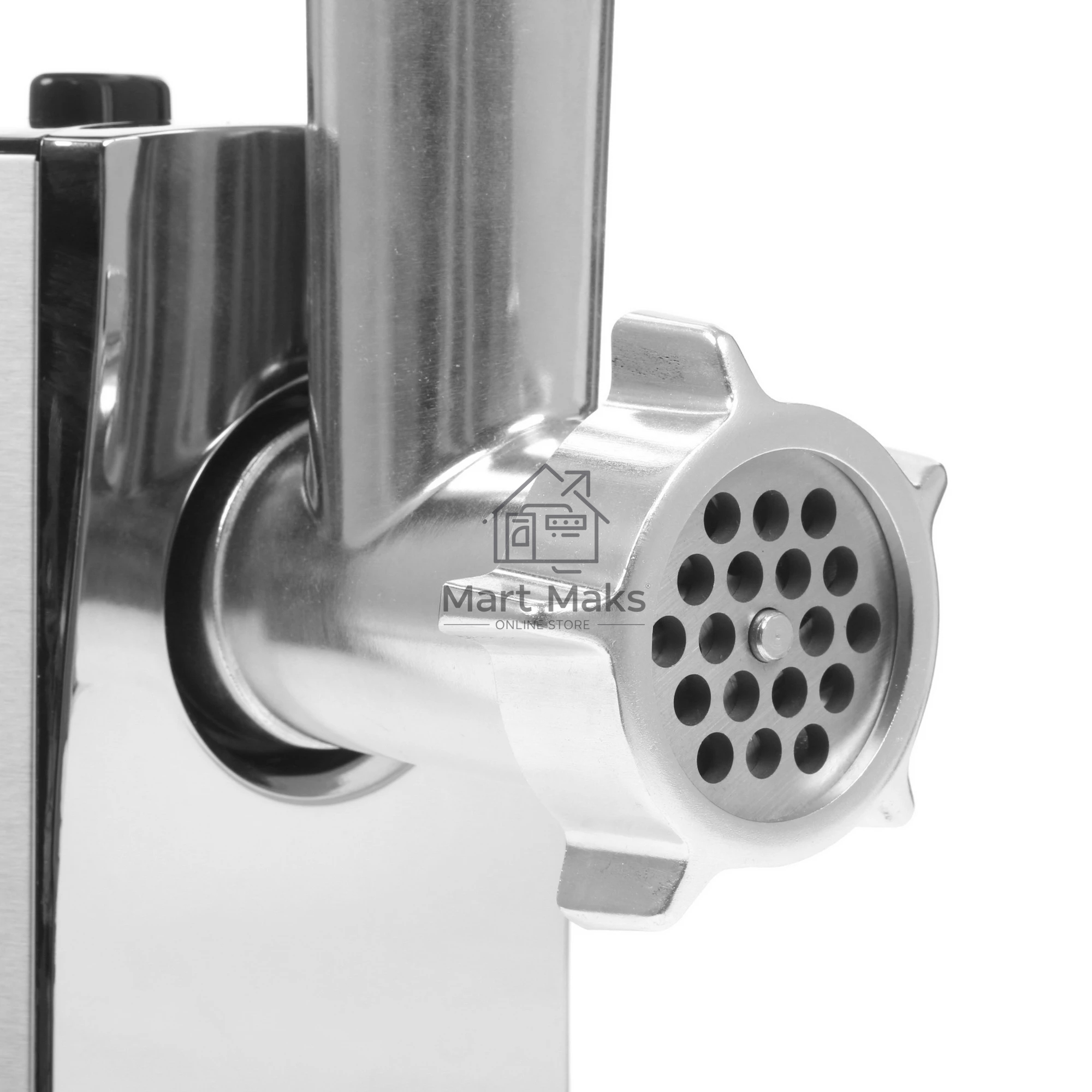 Мясорубка электрическая Galaxy Line GL 2400, серебристый, 1200 Вт, корпус из нержавеющей стали, функция 