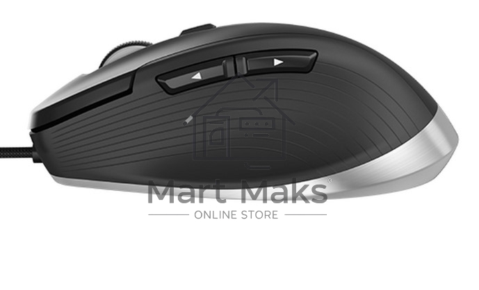Мышь проводная 3DConnexion CadMouse Compact (3DX-700081) черный, 7200 dpi, USB Type-A, кнопки - 7