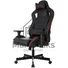Кресло игровое A4Tech Bloody GC-840 черный, сиденье черный, эко.кожа, с подголов. крестов. металл черный, пластик черный