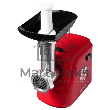 Мясорубка электрическая Starwind SMG3225 красный, 1500 Вт, 2.0 кг/мин, реверс, защита от перегрузки, насадки - 8