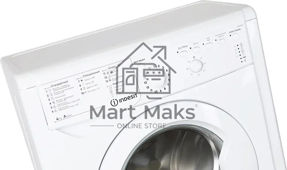 Стиральная машина Indesit IWUB 4085 (CIS) белый, загр. фронтальная макс.: 4 кг 800 об/мин класс: А