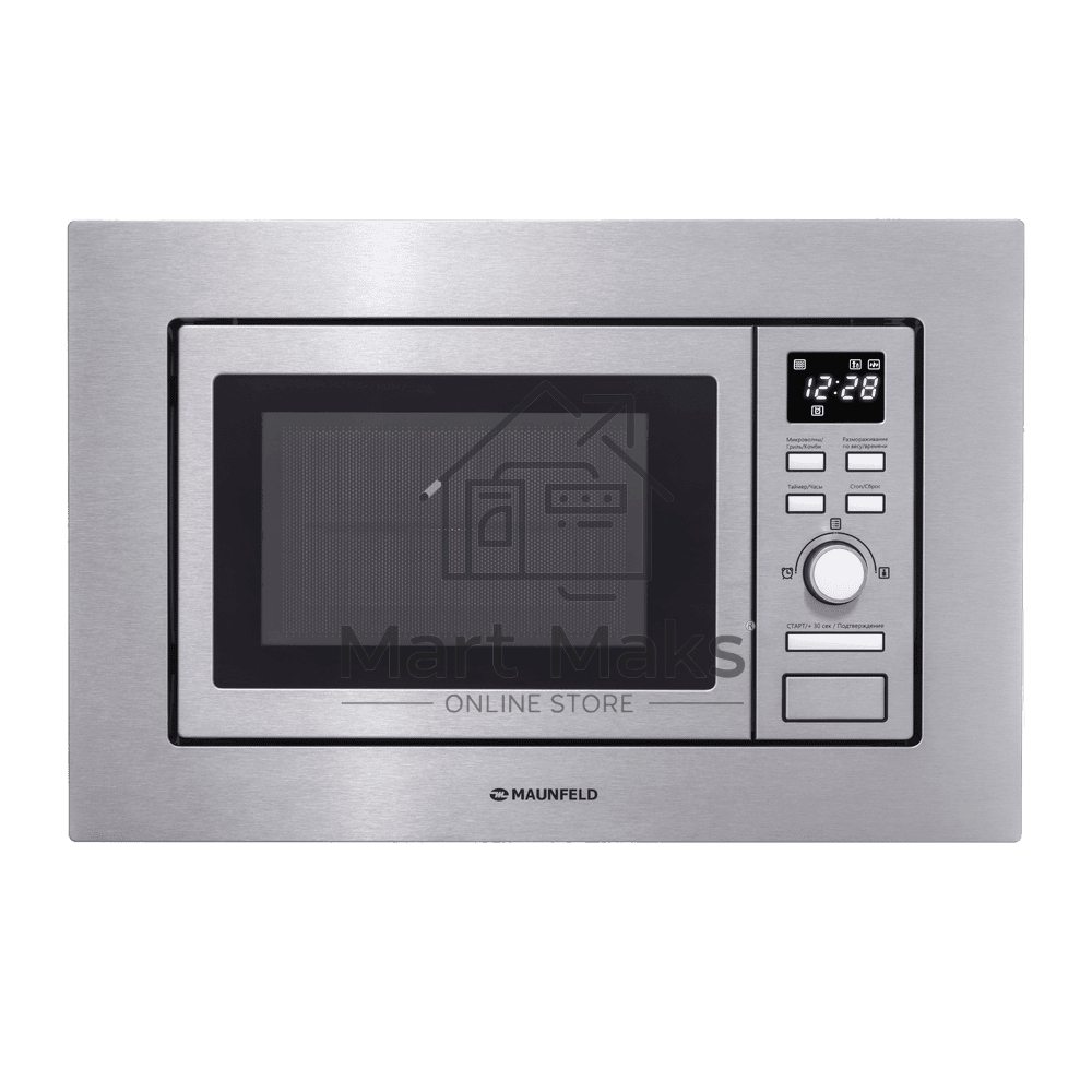 Микроволновая печь встраиваемая Maunfeld MBMO.20.7S нержавеющая сталь, 20 л, 800 Вт, переключатели - поворотный механизм/кнопки Микроволновая печь встраиваемая Maunfeld MBMO.20.7S нержавеющая сталь, 20 л, 800 Вт, переключатели - поворотный механизм/кнопки